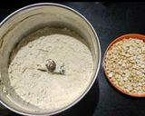 A picture of step 1 of Sattu cheela.