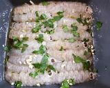 Foto del passaggio 3 della ricetta Antipasto di canocchie o pannocchie al forno