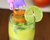 A picture of step 7 of Mango mojito.
