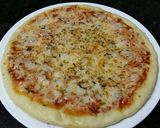 Foto del paso 9 de la receta Pizza crujiente en sartén 🍕