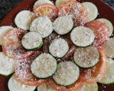 Foto del paso 4 de la receta Carpaccio de calabacín y tomate