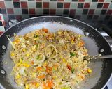Foto langkah ke 4 dari resep Nasi Goreng Hongkong.