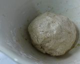 A picture of step 3 of [Low Oil, Low Sugar] No-Knead Vegan Rye Bread.