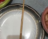 A picture of step 3 of Chicken kabab.