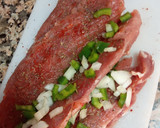 Foto del paso 2 de la receta: Solomillo de cerdo relleno al horno