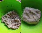 A picture of step 2 of Potato Peas Stuffed Jowar Flour Paratha. Smart, Spicy And Super.