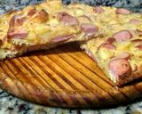 Foto del paso 4 de la receta: Tortilla de papas y panchos al horno 🤤