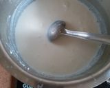 A picture of step 1 of Rice Phirni.