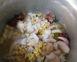 A picture of step 2 of Chicken shami kabab.
