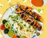 A picture of step 2 of Chicken Seekh Kabab.