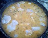 Foto del paso 5 de la receta Cocochas de bacalao en caldo de langostinos