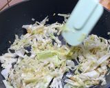 A picture of step 1 of Breakfast with Eggs and Cabbage.