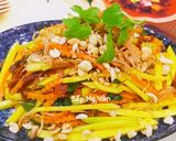 Hình bước làm 5 của món Gỏi xoài khô bò