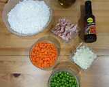 Foto del paso 1 de la receta: *Arroz tres delicias*