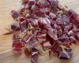 Foto del paso 5 de la receta: Champiñones al ajillo con jamón serrano