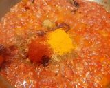 A picture of step 3 of Dhaba style Paneer Masala.