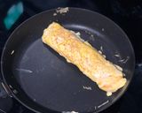 A picture of step 5 of Tamagoyaki Japanese Omelette.