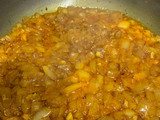Arroz con tofu al curry