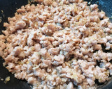 Foto del paso 3 de la receta: Pastel de arroz con relleno de conejo
