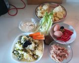 Foto del paso 1 de la receta: Pastel de ensaladilla
