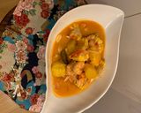 Foto langkah ke 3 dari resep Udang & jagung masak nanas.
