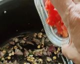 A picture of step 3 of Whole Jowar Upma in Pressure cooker.