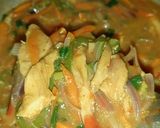 A picture of step 12 of Chicken curry soup.