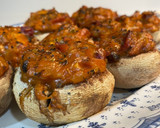 Foto del paso 5 de la receta: Champiñones rellenos de bacon y queso
