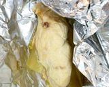 Foto del paso 6 de la receta Pechuga de pollo al papillote con manzana asada