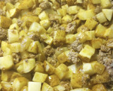 A picture of step 2 of Hamburger and Potato Hash.