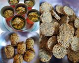 A picture of step 3 of Arvi (colocasia) leaves Dhokla/Patra.