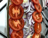 Foto del paso 3 de la receta: Lubina al horno con verduras