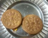 A picture of step 1 of Sweet biscuits bomb.