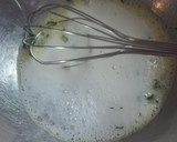 Foto del paso 2 de la receta: Buñuelo de judías y jamón serrano