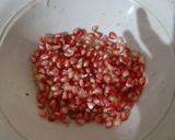 A picture of step 1 of Ramadhan special fruit chat.