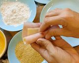 Foto del paso 1 de la receta Rollitos de jamón de york y queso en freidora de aire