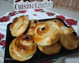صورة لخطوة 6 من وصفة خبز الزيتون الحلزوني