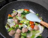 Foto langkah ke 3 dari resep Oseng oseng sawi putih.