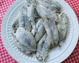 Foto del paso 4 de la receta Boquerones con picada, fritos en harina de garbanzos
