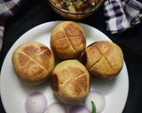 A picture of step 6 of Sattu Litti.