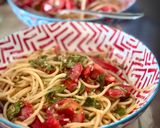 Une image de l'étape 3 de Spaghettis à la fête.