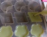Foto langkah ke 4 dari resep Salad buah mixed agar agar matcha.