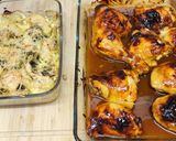 Une image de l'étape 7 de Poulet sauce barbecue et gratin de pomme de terre.