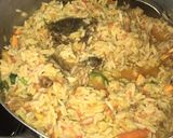A picture of step 2 of Coconut rice🥥.
