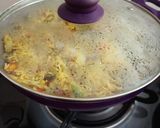 A picture of step 5 of Sprouts pulao.