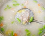 Hình bước làm 2 của món Cháo Sườn Khoai Tây Cà Rốt
