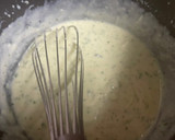 Foto del paso 5 de la receta: Moussaka de rape y langostinos con bechamel de albahaca
