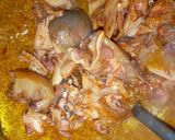 A picture of step 6 of Ogbono soup.