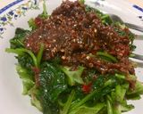 Foto langkah ke 3 dari resep Rujak daun ubi+kecipir.