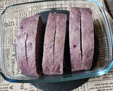 Foto langkah ke 8 dari resep Roti Kukus Ubi Ungu Isi Apel Cinnamon.